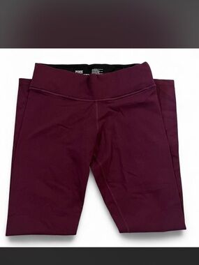 PINK Victoria's Secret Burgundy ultimate Leggings